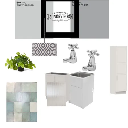 Laundry Interior Design Mood Board by IngridO Designs on Style Sourcebook