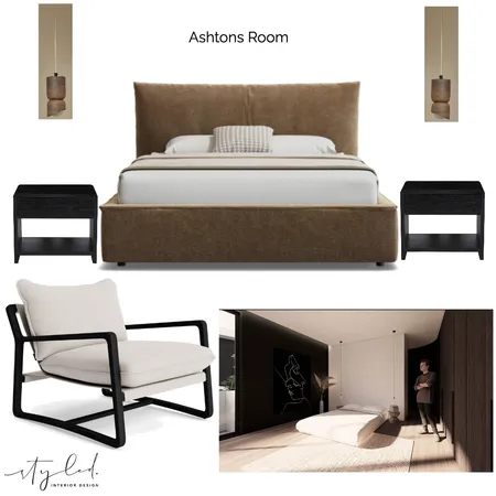 Schultz - Ashtons Bedroom Interior Design Mood Board by Styled Interior Design on Style Sourcebook