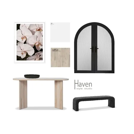 Contemporary Entry way Interior Design Mood Board by Haven Style Studio on Style Sourcebook