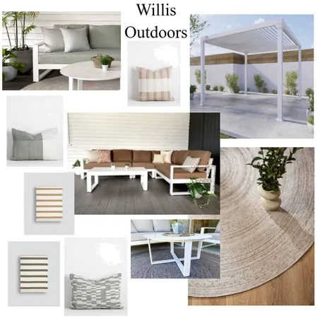 Willis Outdoor Area Interior Design Mood Board by JJID Interiors on Style Sourcebook