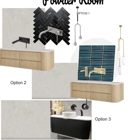 Powder Room options Interior Design Mood Board by ratigupta on Style Sourcebook