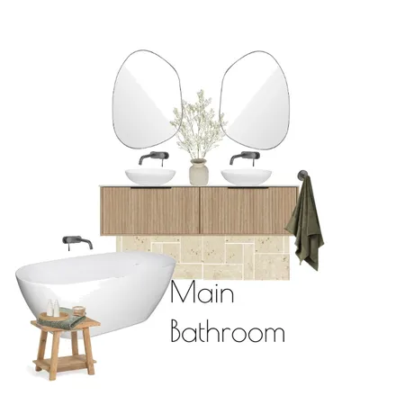 Main Bathroom Interior Design Mood Board by DKB PROJECTS on Style Sourcebook