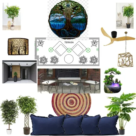 Diplomski rad - Terasa Interior Design Mood Board by Jandejan on Style Sourcebook