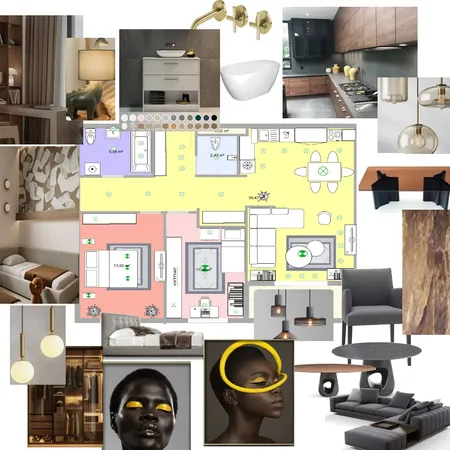 diplomski rad Interior Design Mood Board by Jelena1707 on Style Sourcebook