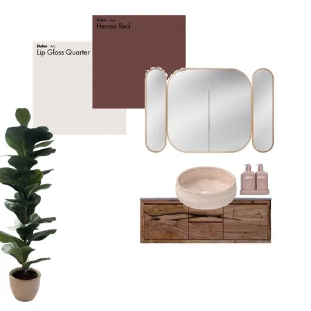 Pink bathroom Interior Design Mood Board by Down to Earth Interiors on Style Sourcebook