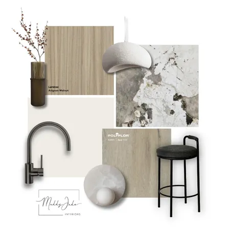 Dekton Khalo Stone - Kitchen Finishes Interior Design Mood Board by Maddy Jade Interiors on Style Sourcebook