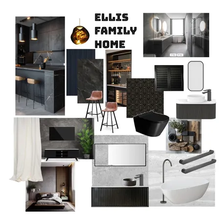 Kristyna and Clayton Ellis Interior Design Mood Board by KarenMcMillan