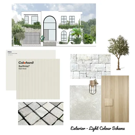 Casper White Quarter Exterior - Light Interior Design Mood Board by Sheilzy on Style Sourcebook