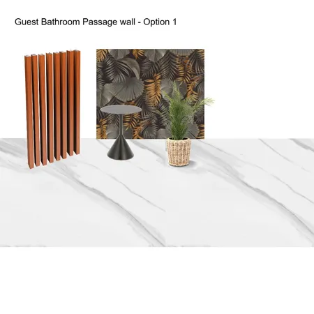 Guest Bathroom passage - Wall Option 1 Interior Design Mood Board by Asma Murekatete on Style Sourcebook