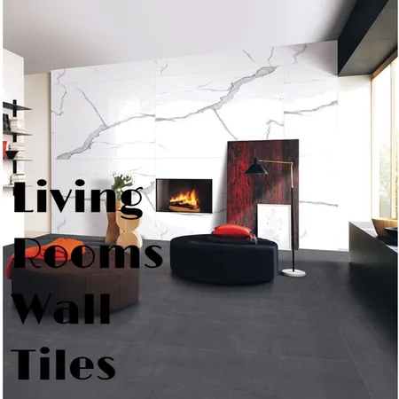 Living Room Wall Tiles | Kajaria Ceramics Interior Design Mood Board by kajariaceramics on Style Sourcebook