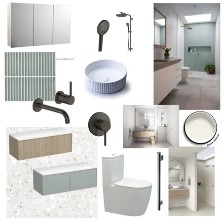 Edgeworth Ensuite Interior Design Mood Board by JJID Interiors on Style Sourcebook
