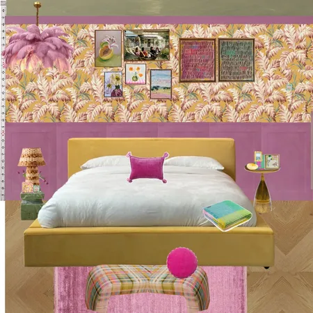 Old Hollywood Bedroom Wall Interior Design Mood Board by dl2407 on Style Sourcebook