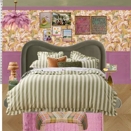Old Hollywood Bedroom Wall Interior Design Mood Board by dl2407 on Style Sourcebook