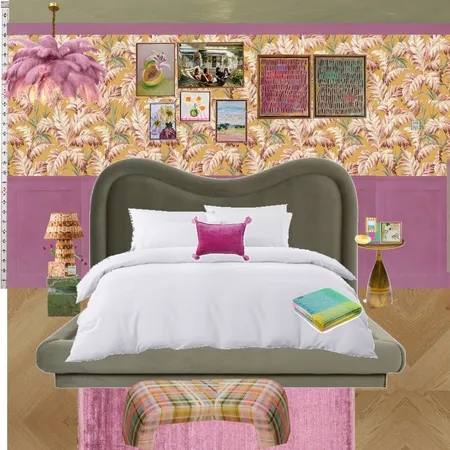 Old Hollywood Bedroom Wall Interior Design Mood Board by dl2407 on Style Sourcebook