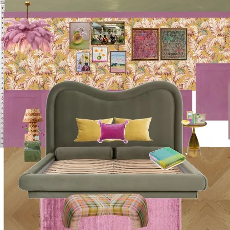 Old Hollywood Bedroom Wall Interior Design Mood Board by dl2407 on Style Sourcebook