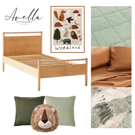 Boy’s Room - woodland Interior Design Mood Board by Avella Interiors on Style Sourcebook