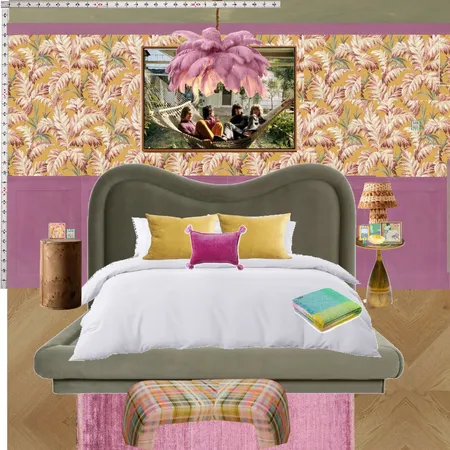 Old Hollywood Bedroom Wall Interior Design Mood Board by dl2407 on Style Sourcebook