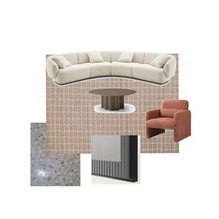 Lounge room - pink Interior Design Mood Board by JesSib on Style Sourcebook