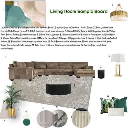 Living room in Monochromatic 17-12-24 Interior Design Mood Board by JudyK on Style Sourcebook