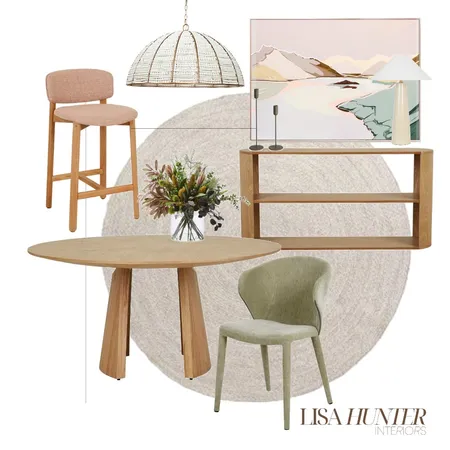 Casual Contemporary - Dining Room Interior Design Mood Board by Lisa Hunter Interiors on Style Sourcebook