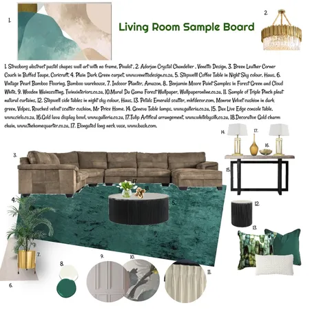 Living room in Monochromatic 18-12-24.Final Interior Design Mood Board by JudyK on Style Sourcebook