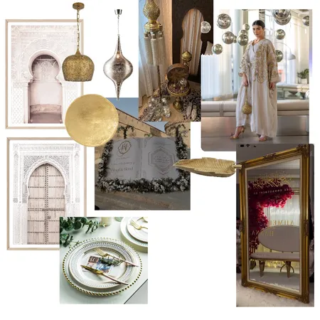 Nikkah theme Interior Design Mood Board by Yasa on Style Sourcebook