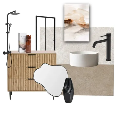 Japandi Ensuite 3 Interior Design Mood Board by Bales Studio on Style Sourcebook