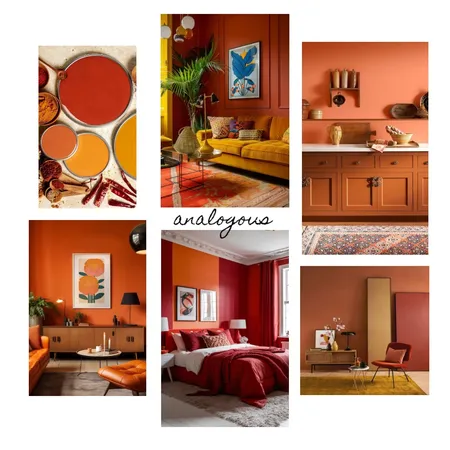 Analogous Interior Design Mood Board by ARCA Design & Architecture on Style Sourcebook