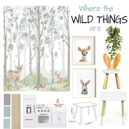 EmiLeo Where the wild things are Interior Design Mood Board by Whitehaven Interiors on Style Sourcebook
