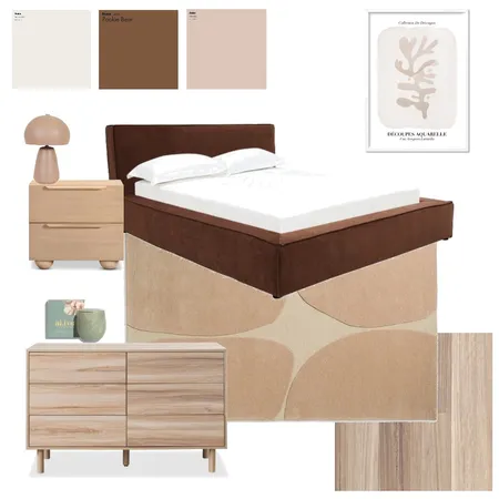 retro bedroom Interior Design Mood Board by Amelia.May on Style Sourcebook