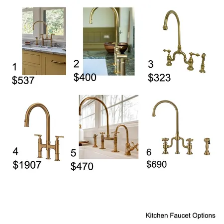 Kitchen Faucet Options Interior Design Mood Board by Brigitta_Brasscheck on Style Sourcebook