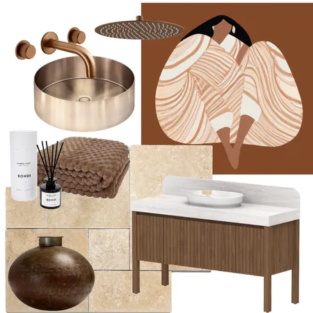 Pantone Mocha Mousse Interior Design Mood Board by Amber Eastern Suburbs on Style Sourcebook