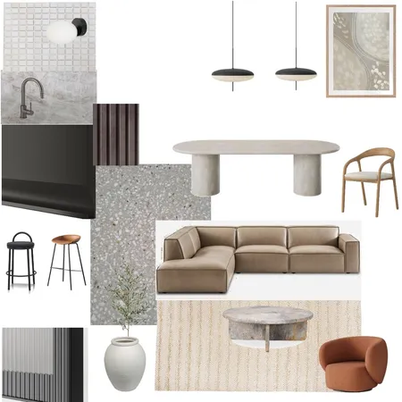Lounge leather v2 light Interior Design Mood Board by JessSib on Style Sourcebook