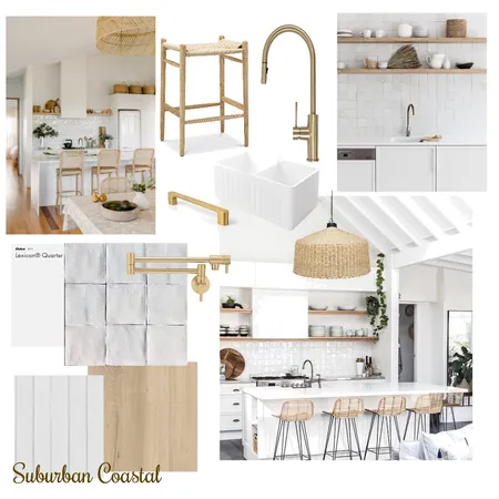 Coastal Kitchen Interior Design Mood Board by Carin Garland on Style Sourcebook