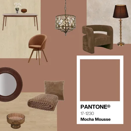 Mocha Mousse Interior Design Mood Board by kydluong on Style Sourcebook