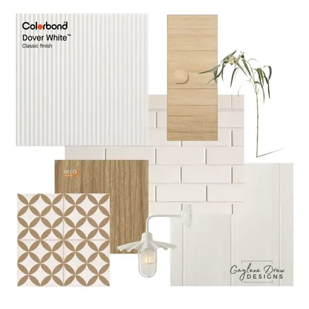 Coastal exterior facade Interior Design Mood Board by Gaylene Drew Designs on Style Sourcebook