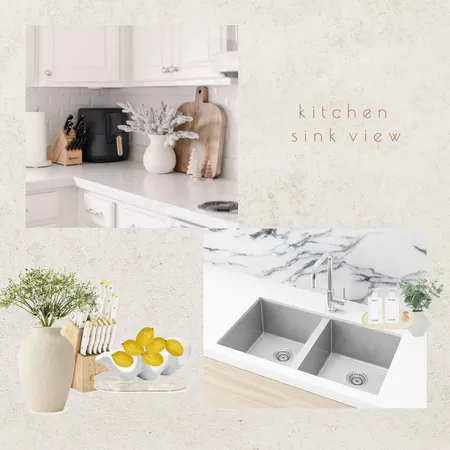 ed & ivy | kitchen - sink view draft 2 Interior Design Mood Board by our vienna living on Style Sourcebook