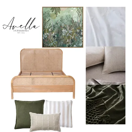 Girl’s Room - Green Interior Design Mood Board by Avella Interiors on Style Sourcebook