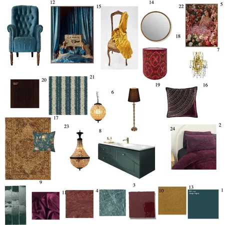 Victorian Mood Board rev3 Interior Design Mood Board by d-a@live.com.au on Style Sourcebook