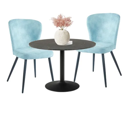 dining room black and blue Interior Design Mood Board by Janetg on Style Sourcebook