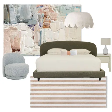 Bedroom w/ colour Interior Design Mood Board by LarissaAlexandra on Style Sourcebook