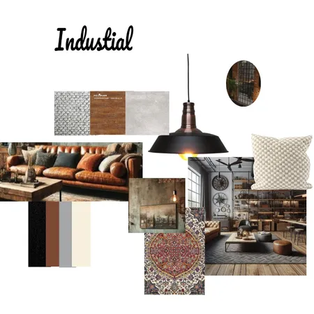 Industrial Interior Design Mood Board by anjcreativedesigns on Style Sourcebook