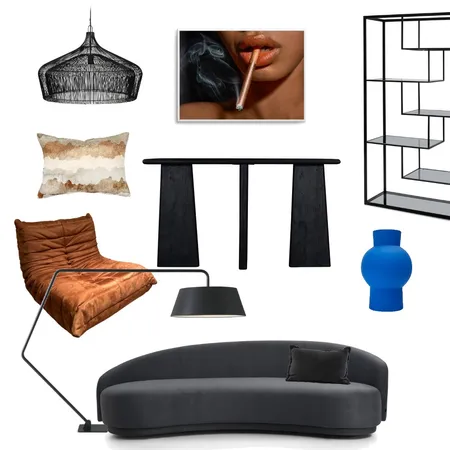 Blue Interior Design Mood Board by Moodblogs on Style Sourcebook