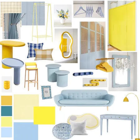 Bright and Colourful Fashion Boutique Interior Design Mood Board by 7eeeuan on Style Sourcebook