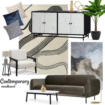 contemporary Interior Design Mood Board by safoura on Style Sourcebook