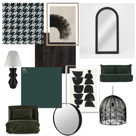 mood board- black Interior Design Mood Board by taylorkeegan on Style Sourcebook