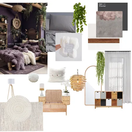 Boho bedroom Interior Design Mood Board by Soonix13 on Style Sourcebook