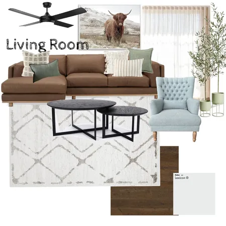 Liviong room Interior Design Mood Board by Kylie - 9 Merrett Interiors on Style Sourcebook