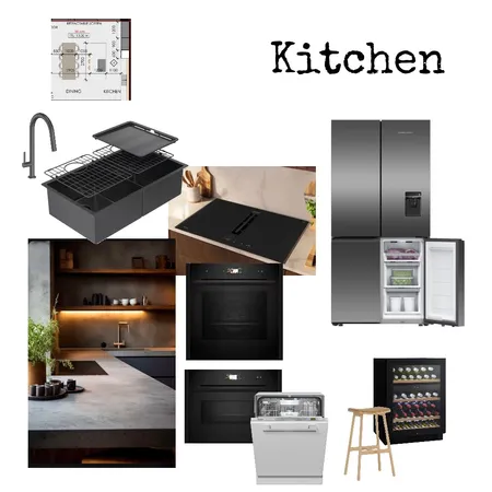 Kitchen Interior Design Mood Board by Nferns24 on Style Sourcebook