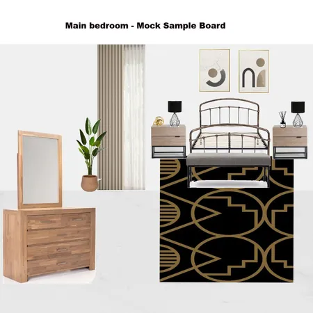 Uche's Main Bedroom Mood board option 1 Interior Design Mood Board by Asma Murekatete on Style Sourcebook
